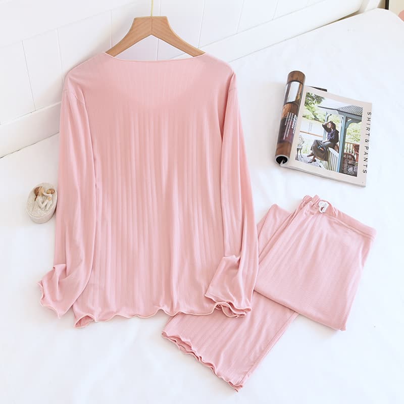 Modal Pit Pullover Powder