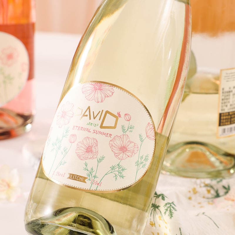 Jasmine grapefruit litchi peach sparkling wine sparkling wine taste sweet lady tipsy bar KTV low wine 2