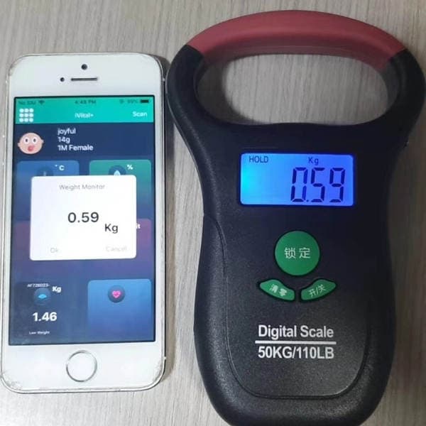 IoT Bluetooth elektron tərəzi, tibbi tullantıların təkrar emalı üçün