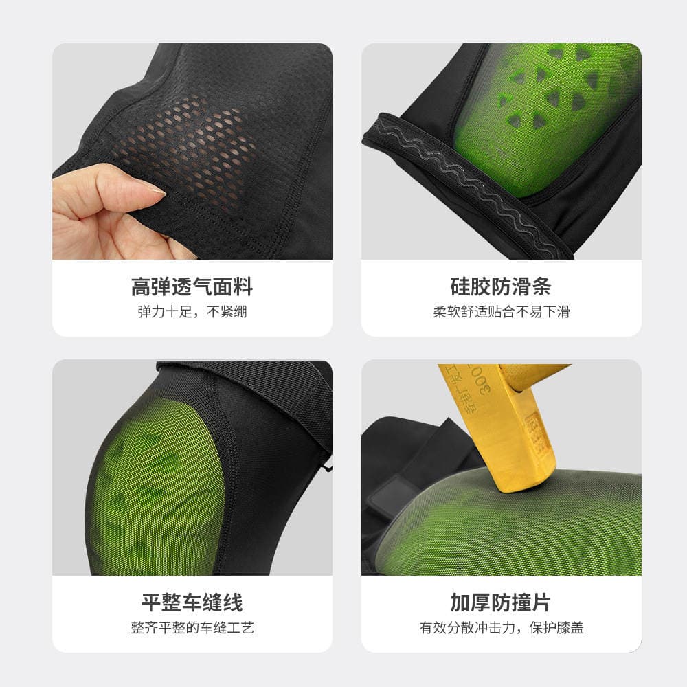 Customized D3O Thickeneded Ski Protective Gear, Single Board and Double Board Anti-Fall, Shock-Absorbing Sports Knee Pads, Roller Skating and Cycling Extreme Equipment 4