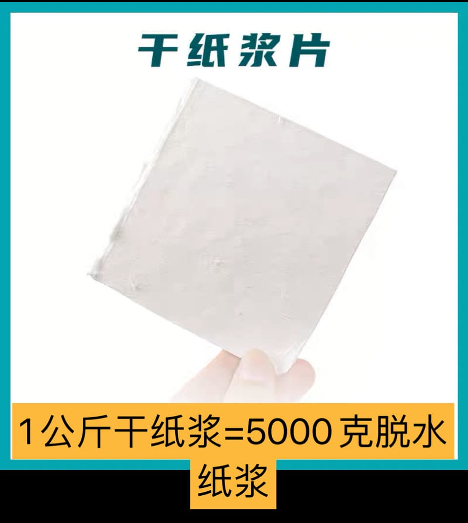 1kg dry pulp sheets