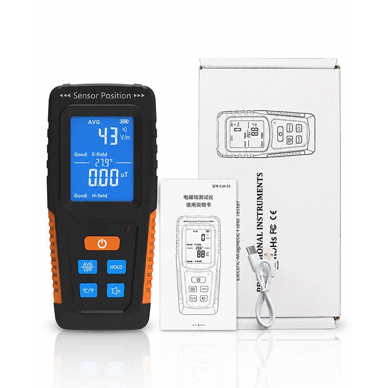 Factory Direct Sales Electromagnetic Radiation Detector, Professional High-Precision Household Radiation Measuring Instrument for Pregnant Women 5