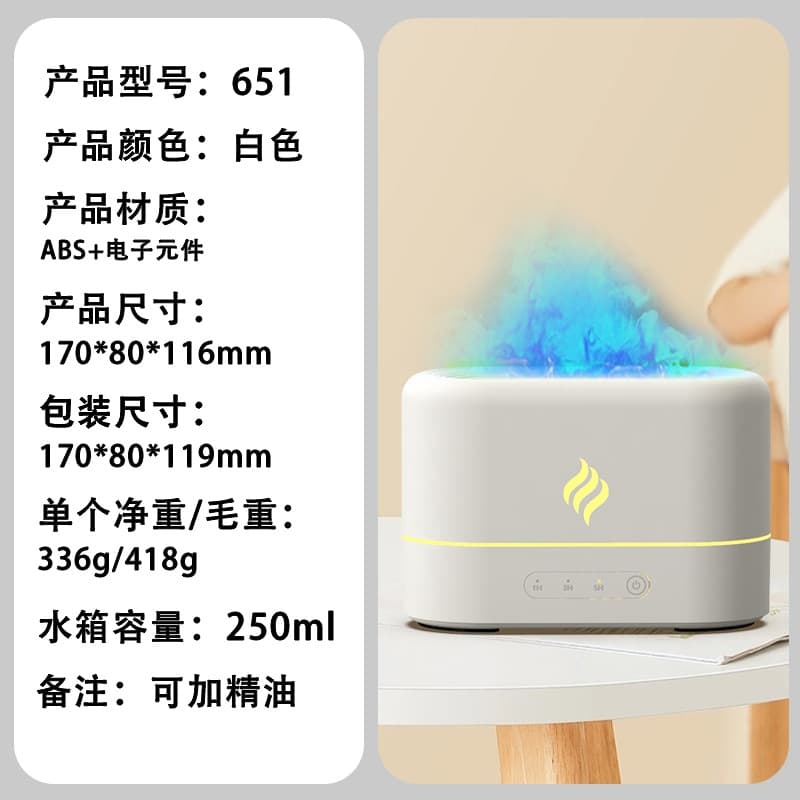 651 white [usb plug-in model]