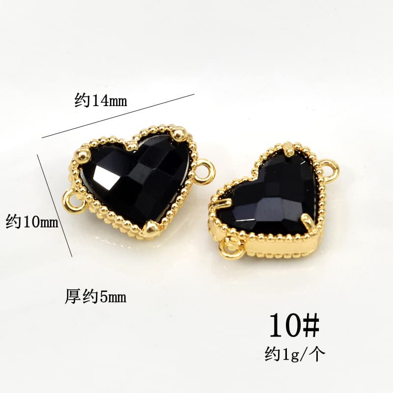 10# Black-love connection pendant 2