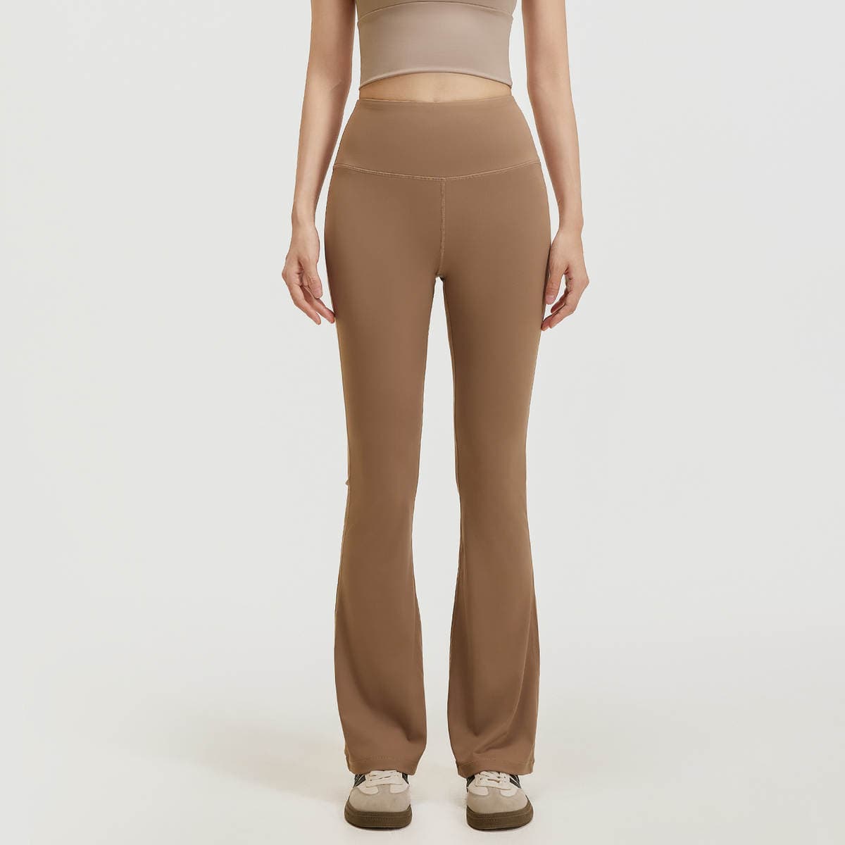 High-Waisted Yoga Pants for Women, Butt-Lifting, Naked-Feel, Wide-Leg, Pilates Training, Fitness Yoga Flared Pants 2