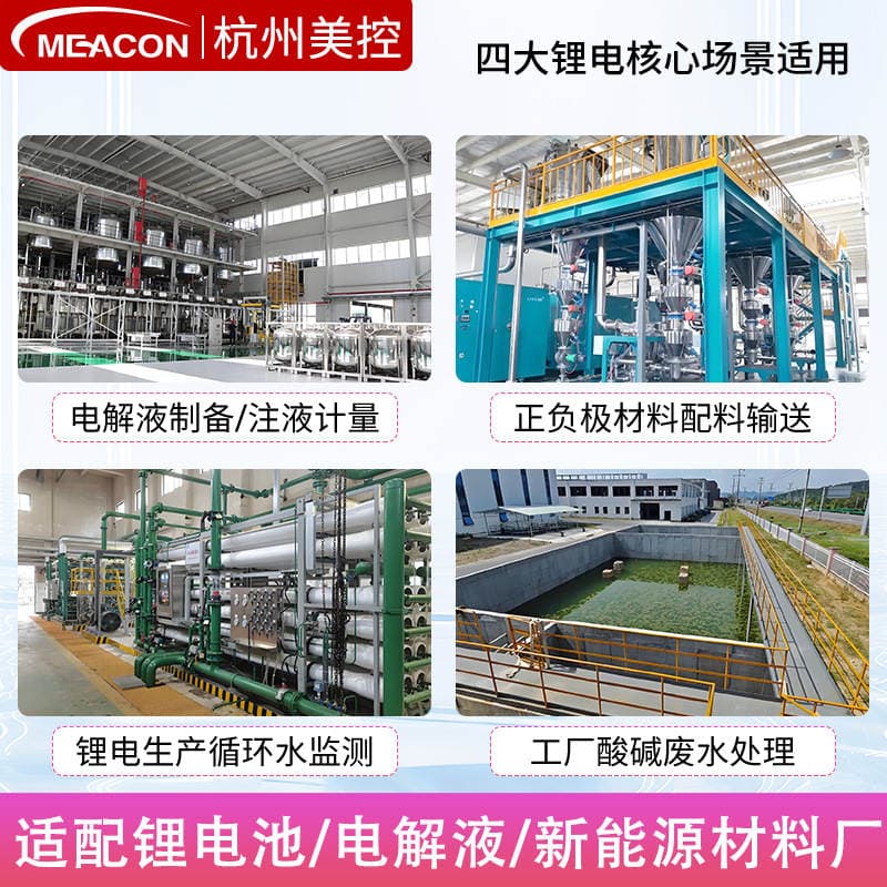 Explosion-Proof Electromagnetic Flow Meter for the Lithium Battery Industry, Corrosion-Resistant Electrolyte Slurry Metering, Integrated Intelligent Flow Meter 2