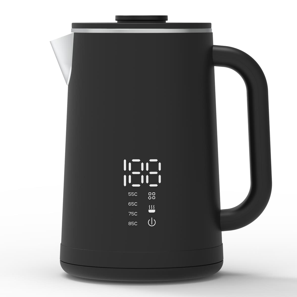 Electronic temperature display thermos kettle (european regulations with certification))