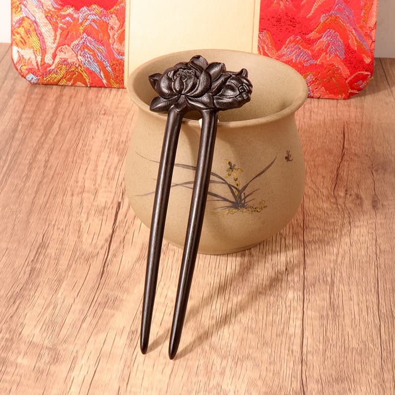 Purple sandalwood u hairpin--29 styles (16cm)