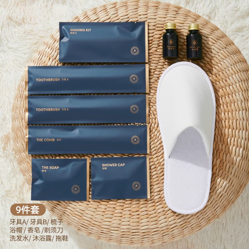 9-piece set in bag 1 set