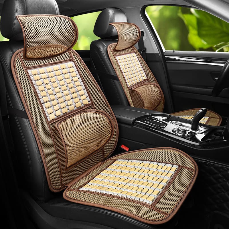 Lumbar support - beige + headrest