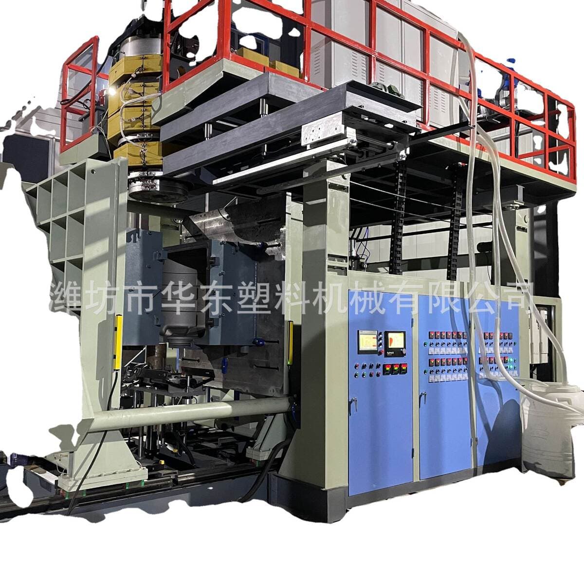 Automatic Plastic Hollow Blow Molding Machine Oil Barrel Chemical Barrel Production Equipment Breeding Floating Barrel Pontoon Production Equipment 5