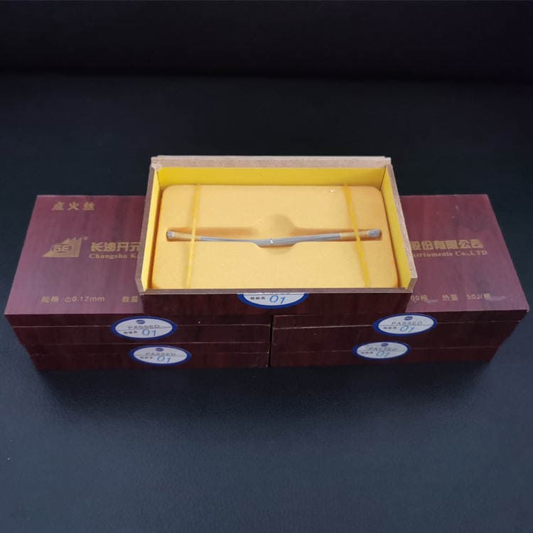 0.12mm calorimeter ignition wire 500/box calorific value 50J ignition wire Kaiyuan ignition wire in stock sales 4