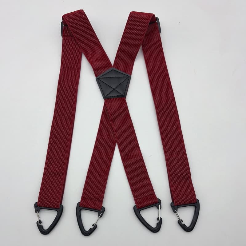 Burgundy 3.8 (high-quality corn pattern strap)