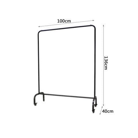 Height 136cm, length 100cm including wheels