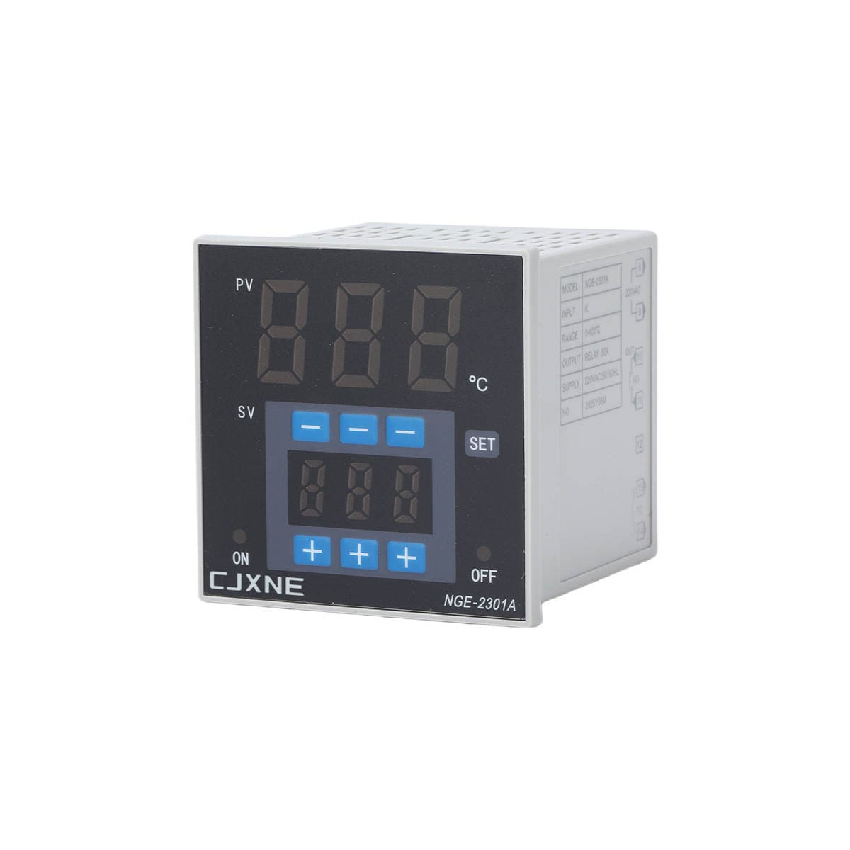 Nge-2301A Ağıllı Rəqəmsal Temperatur Nəzarətçisi (770/810/980 büzmə maşınları üçün) 5
