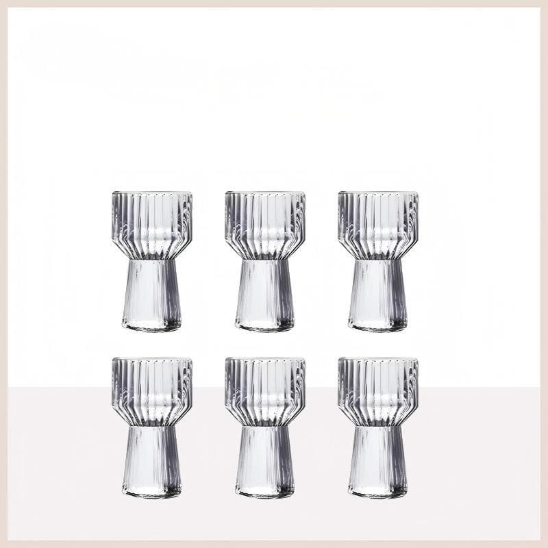 [transparent model] 10ml shot glasses x 6 pieces