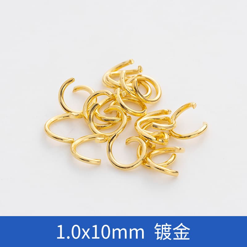 1.0*10mm gold plated [100]