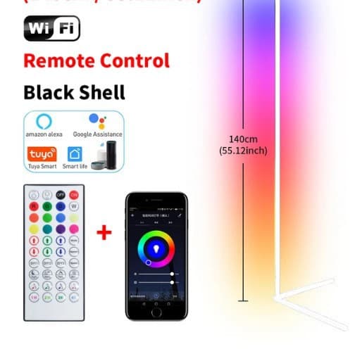 Wifi tuya 40-key white - european standard certified power supply