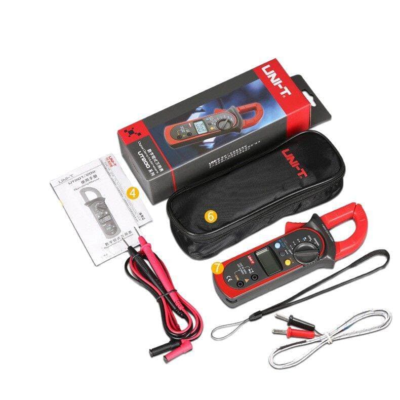 Uleid UT200A /UT200B High Precision Digital Clamp Meter Clamp Ammeter Universal Meter Multimeter 5