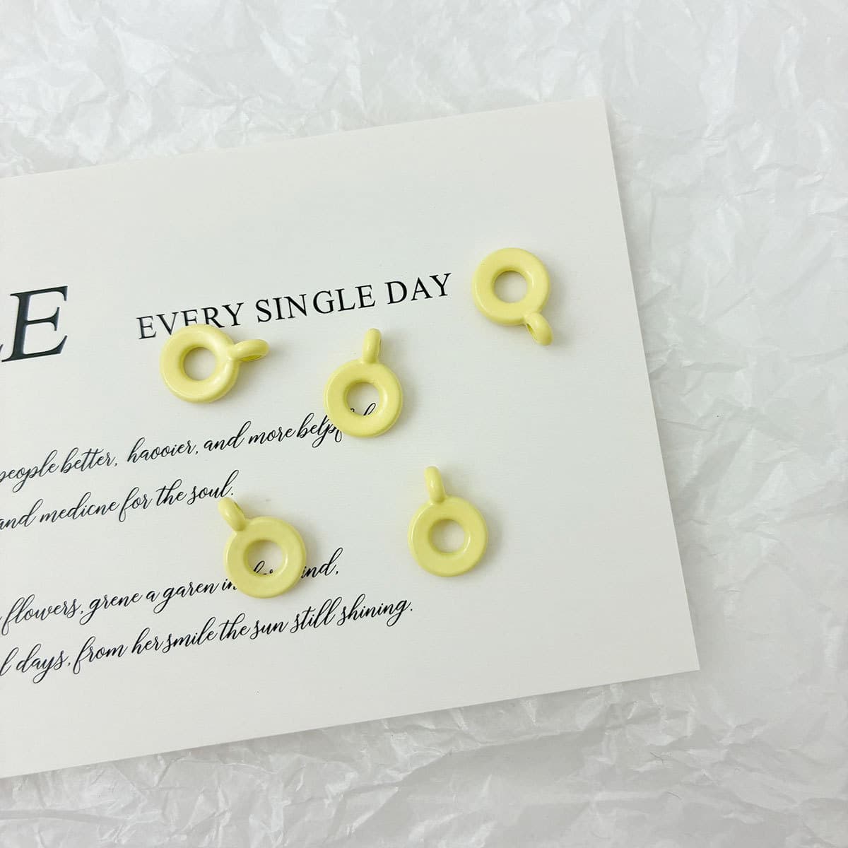 Inner diameter 3.5mm [light yellow]
