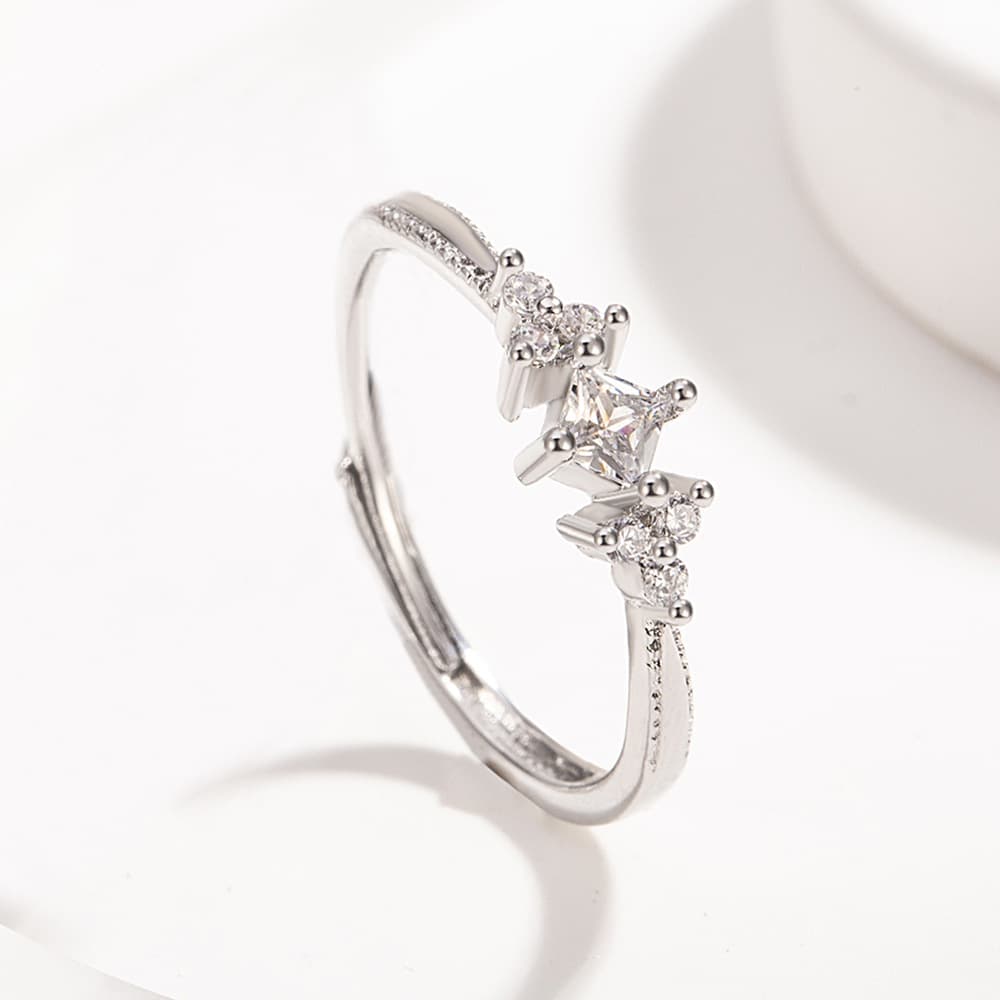 V130 women's model (copper plated white gold)/piece