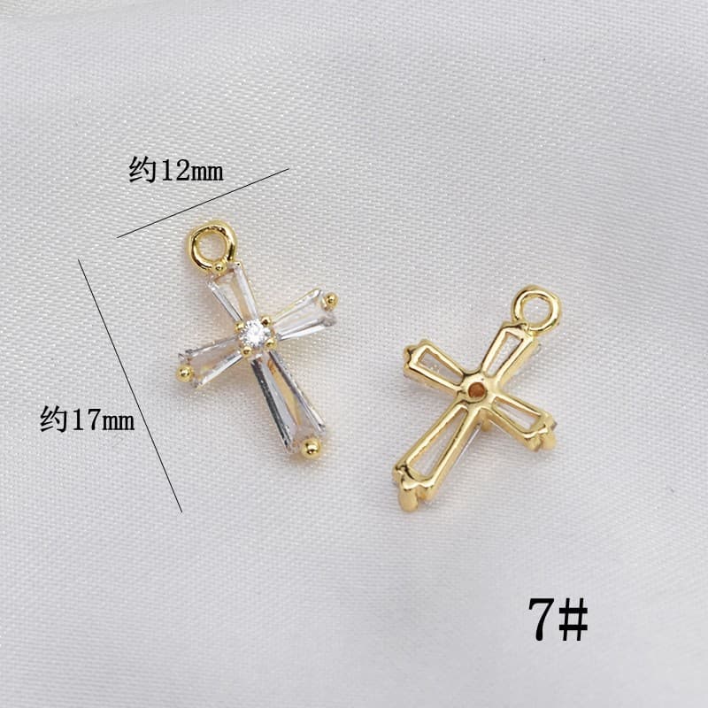 Square Diamond (zircon cross) 2