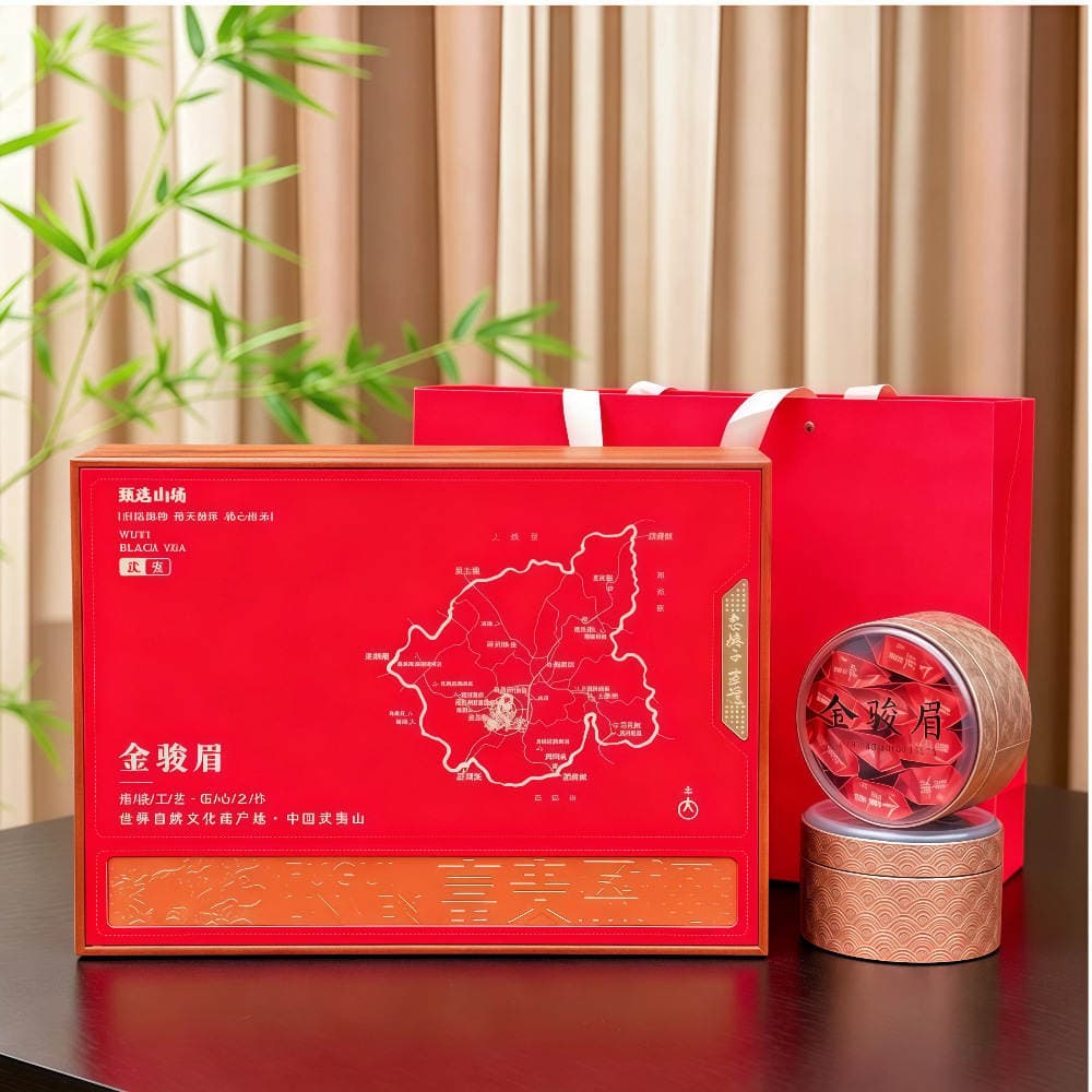 Tieguanyin Tea Fujian Wuyishan Jinjunmei Dahongpao Zhengshan Xiaozhong New Tea Anxi Oolong Tea Gift Box 1