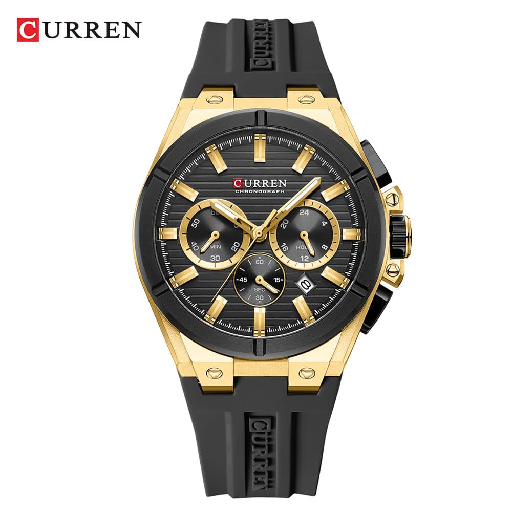 Black belt gold shell black surface