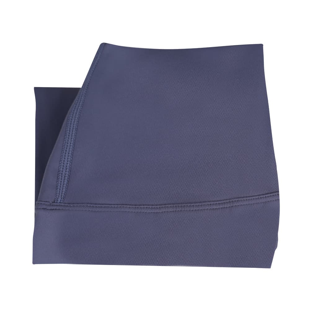 Lilac color non-embarrassing line nine-point pants