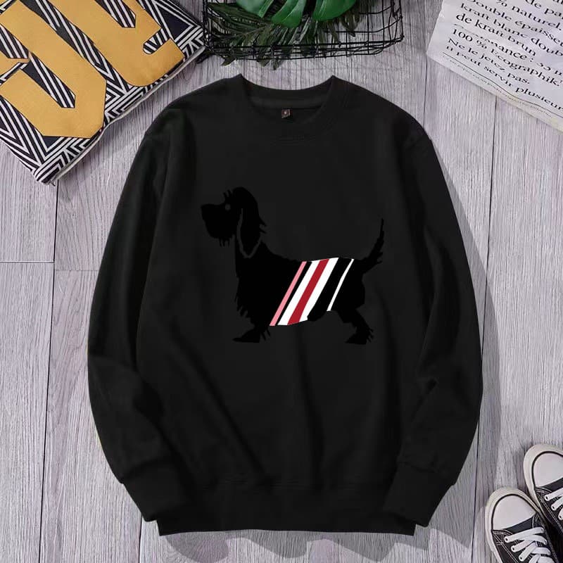 Sweat black tricolor dog