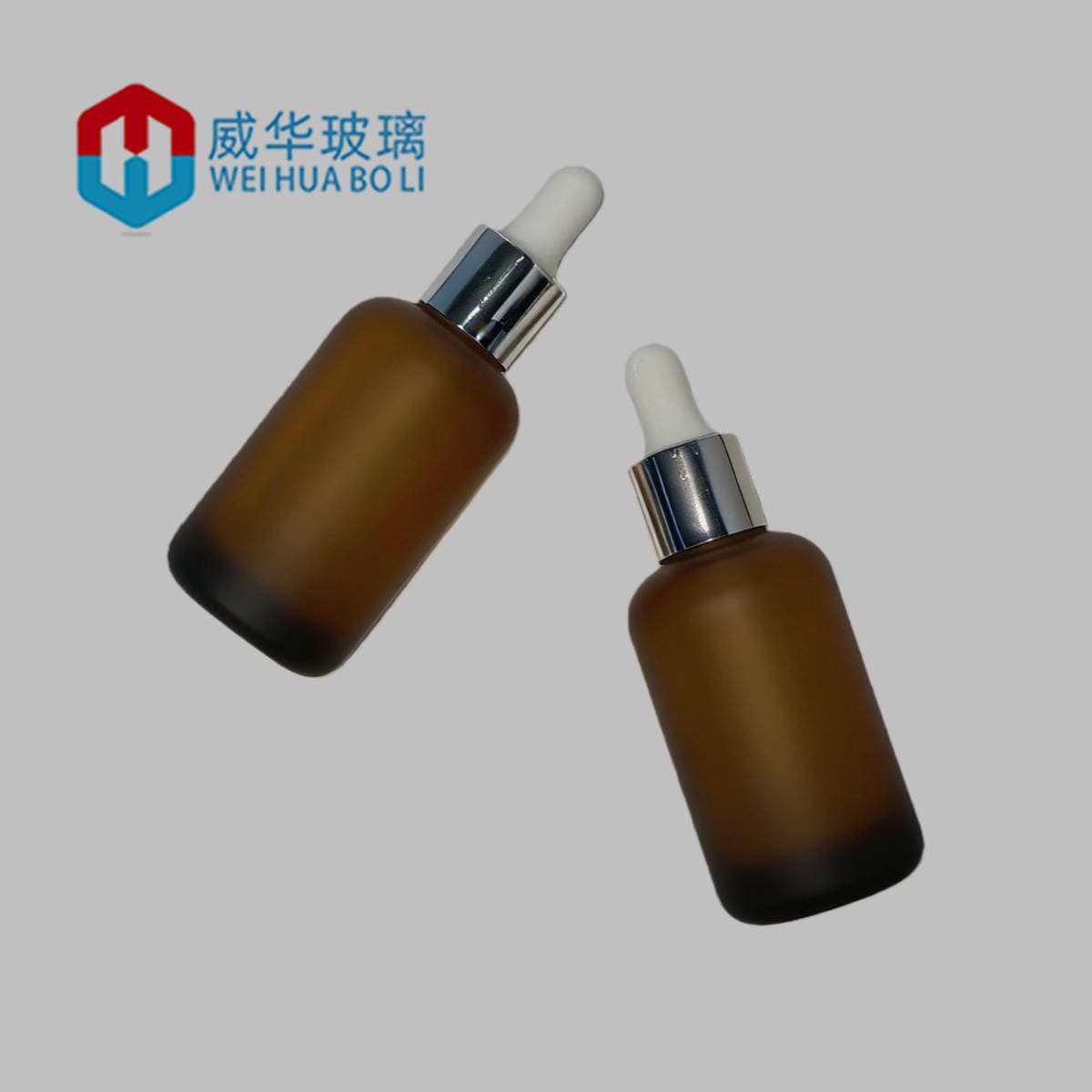New 30ml Thick-Bottomed Straight Round Glass Essence Bottle, Cosmetic Liquid Dispensing Dropper Bottle, Transparent Essential Oil Bottle 1