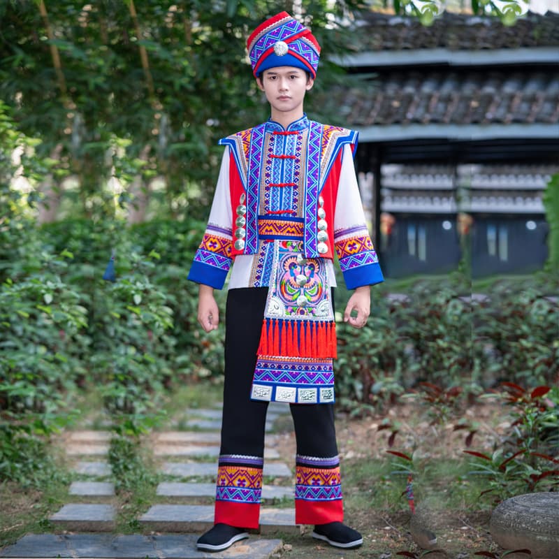 Lw men's red suit + hat