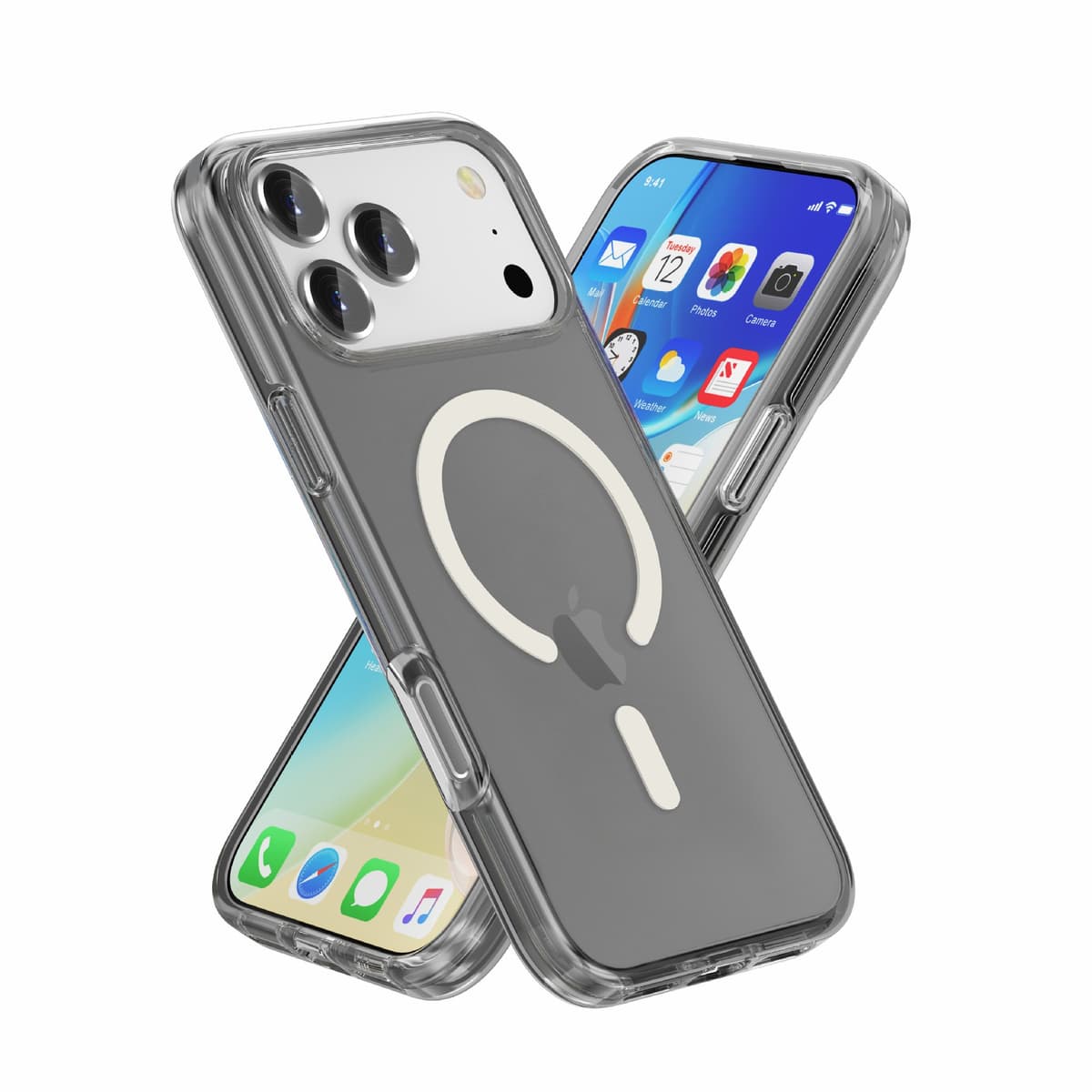 Transparent black--magnetic suction [thickened 2.0]