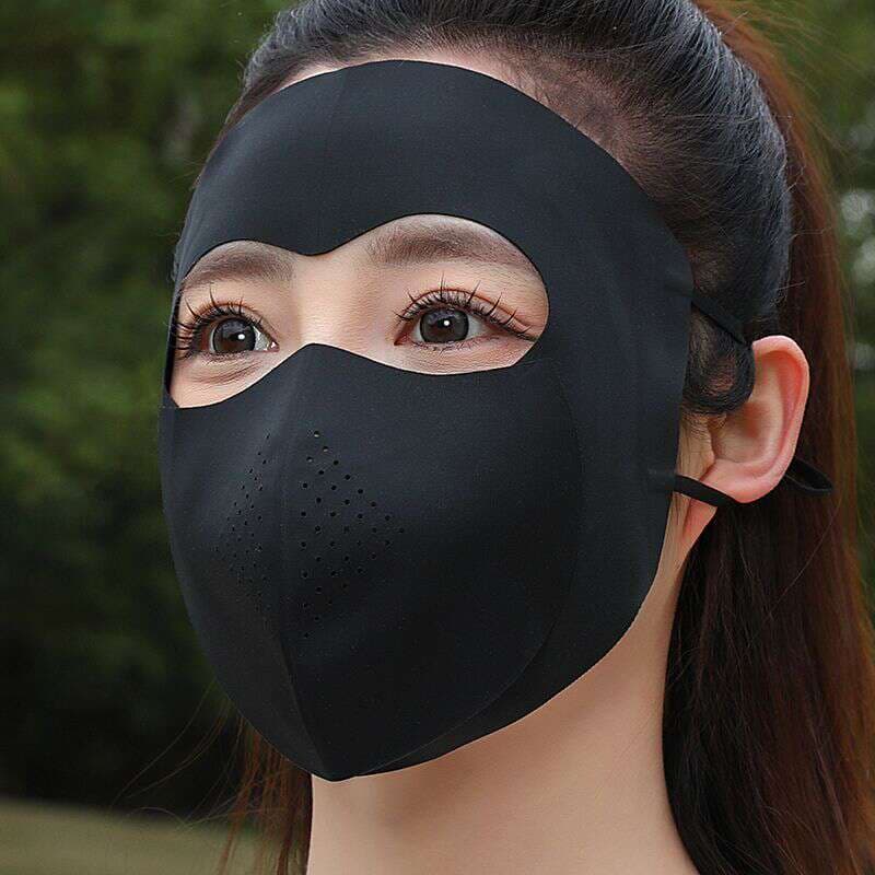 Sun Protection Mask, Full Face, Water-Drinking Compatible, Uv Protection, Adjustable Sunshade, Summer Mask for Men and Women, Sun Protection Mask 4