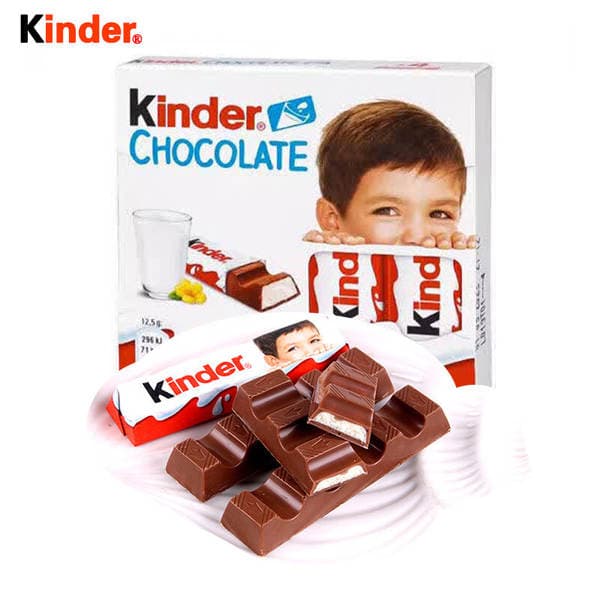 Kinder Milk-Filled Chocolate T4 Whole Box Wholesale Children's Kinder Candy Snacks