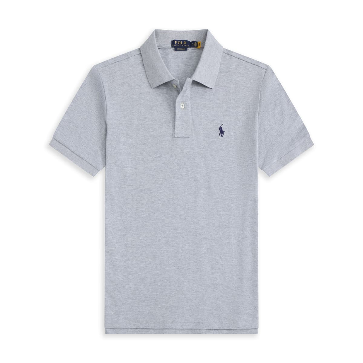 Gray blue label
