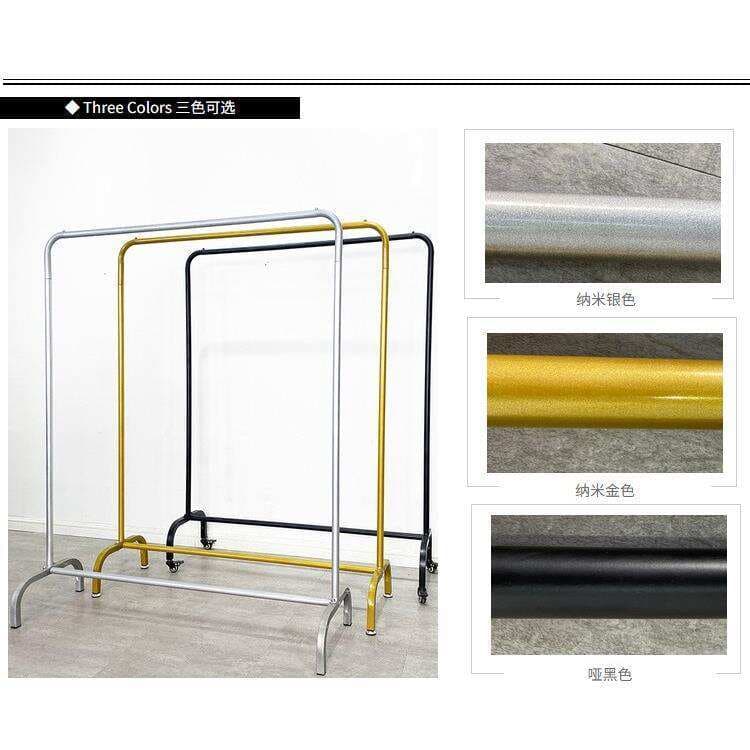 Iron Art Floor-Standing Island Display Rack for Clothing Stores, Suitable for Men'S, Women'S, and Children's Clothing 4