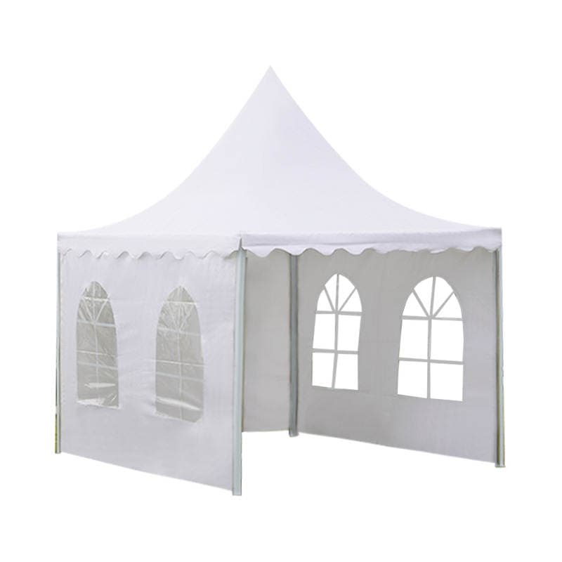 Fərdi sifarişli, çöl üçün alüminium ərintisi uclu tent (banket, sərgi, toy üçün). 5