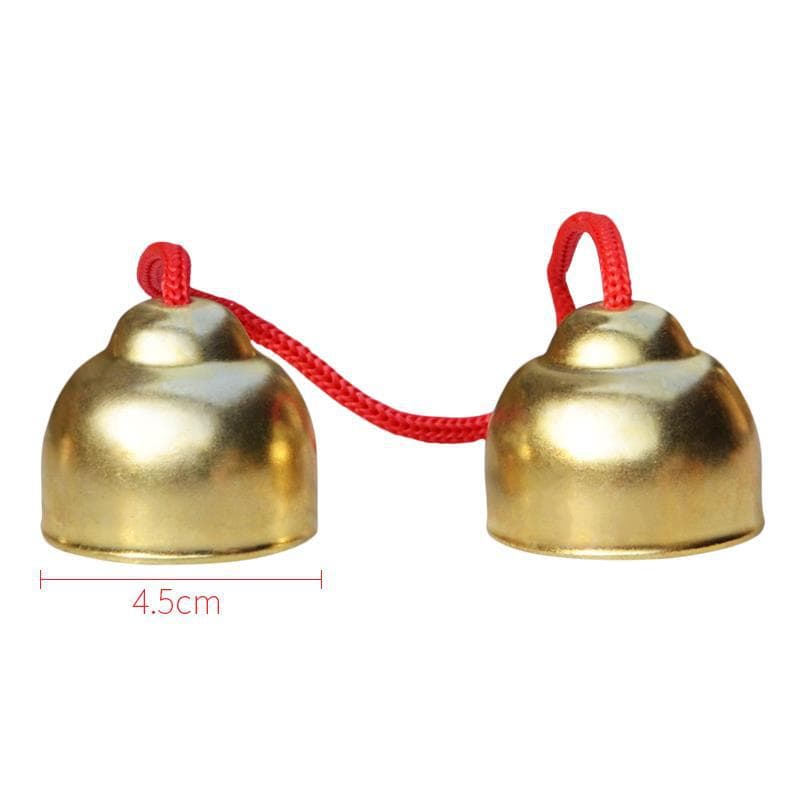 Large red rope touch clock