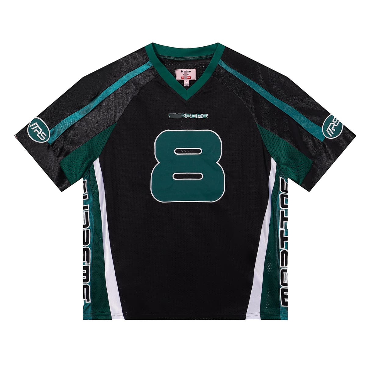 No. 8 jersey black