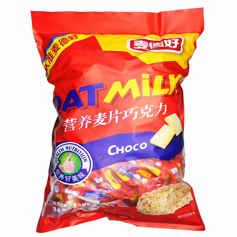 Medhao Oatmeal Chocolate 2.5kg Pack Specialty Wedding Candy Snacks Nutritious Oatmeal Candy Wholesale 5