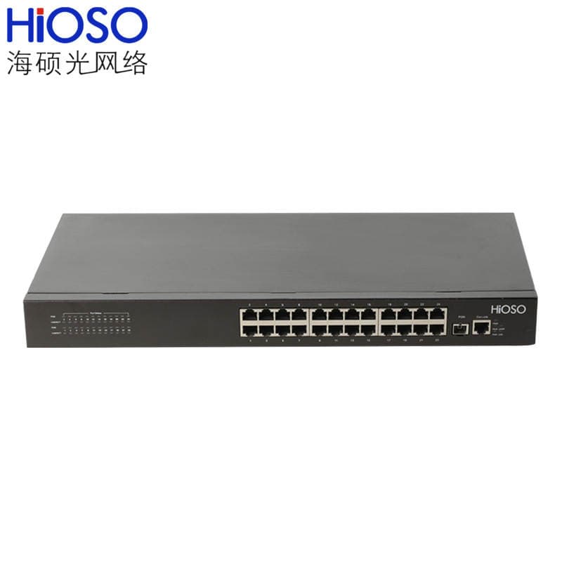 Haishuo (HIOSO)24-port EPON optical fiber PoE ONU switch equipment security monitoring camera 4
