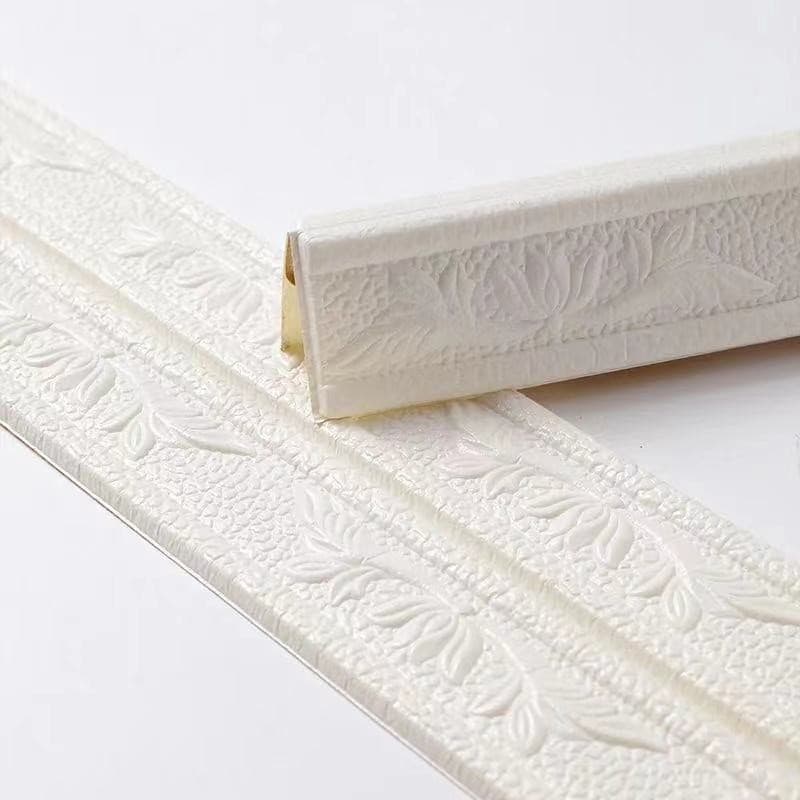 Top corner line [white] 2.3*8cm long