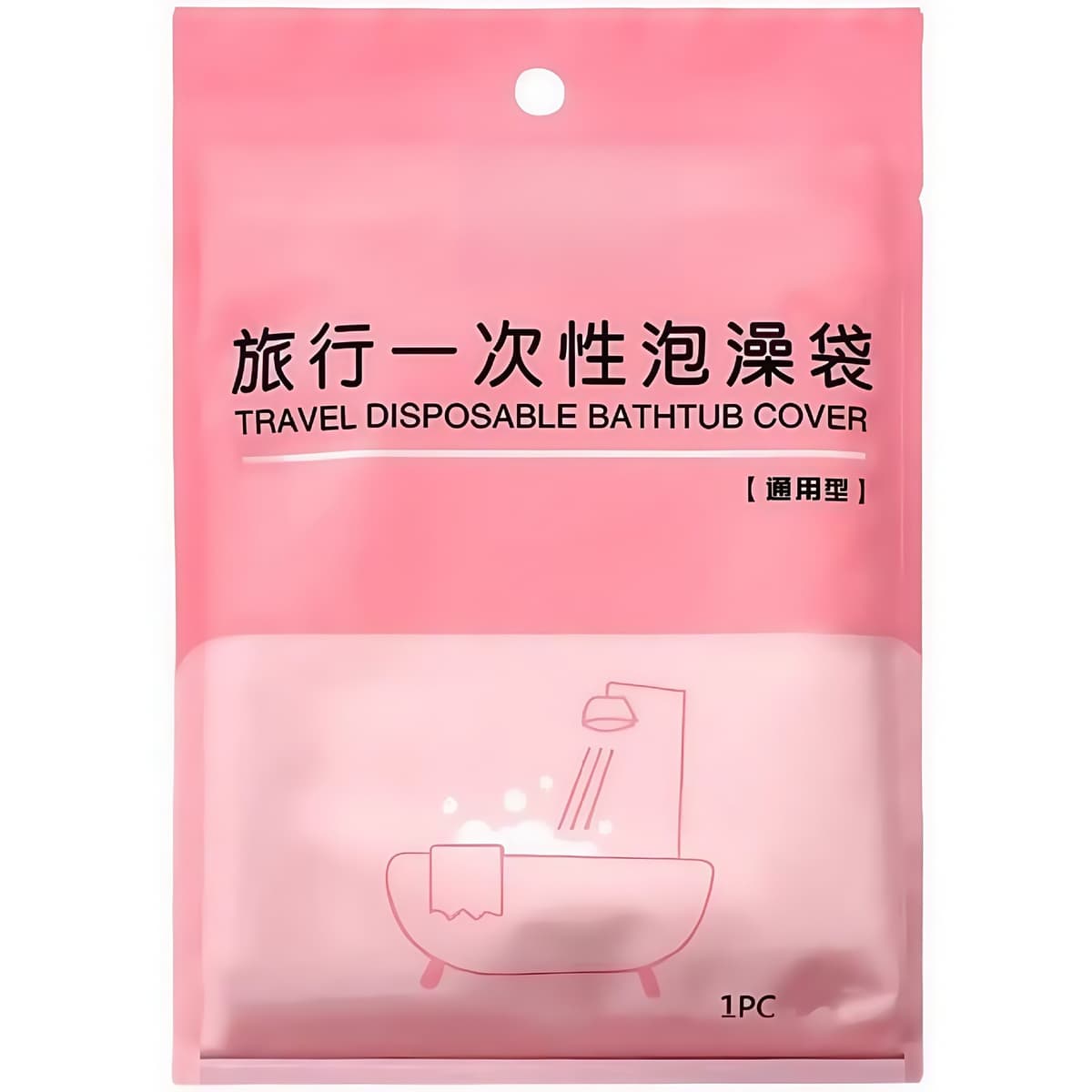 Disposable bathtub cover [thickened 120*320] contains 6 fixed stickers