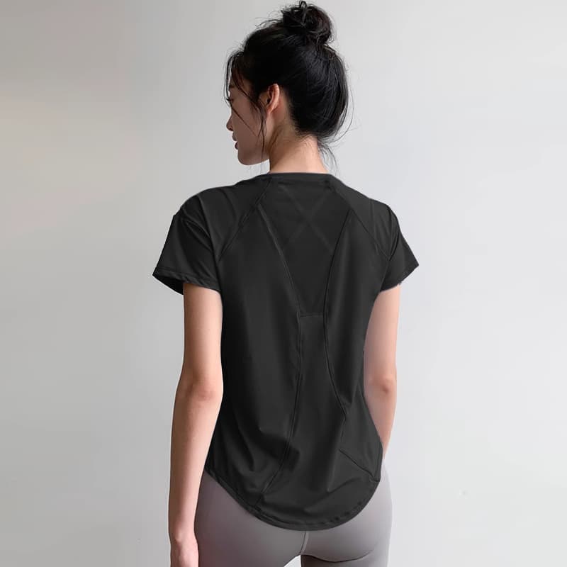 Black short sleeves