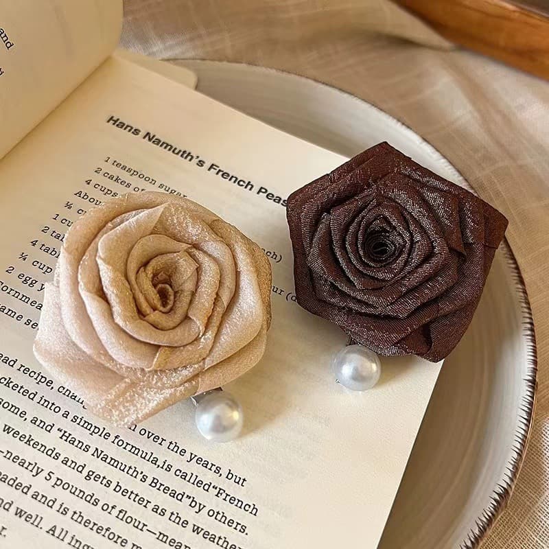 6061 dry rose bead edge clip-dark coffee