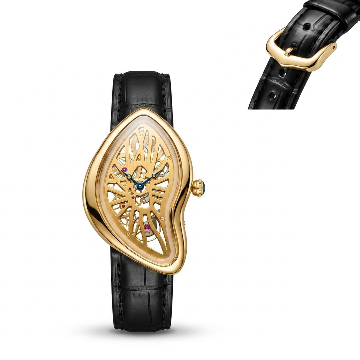 Cs015 gold - openwork (pin buckle)