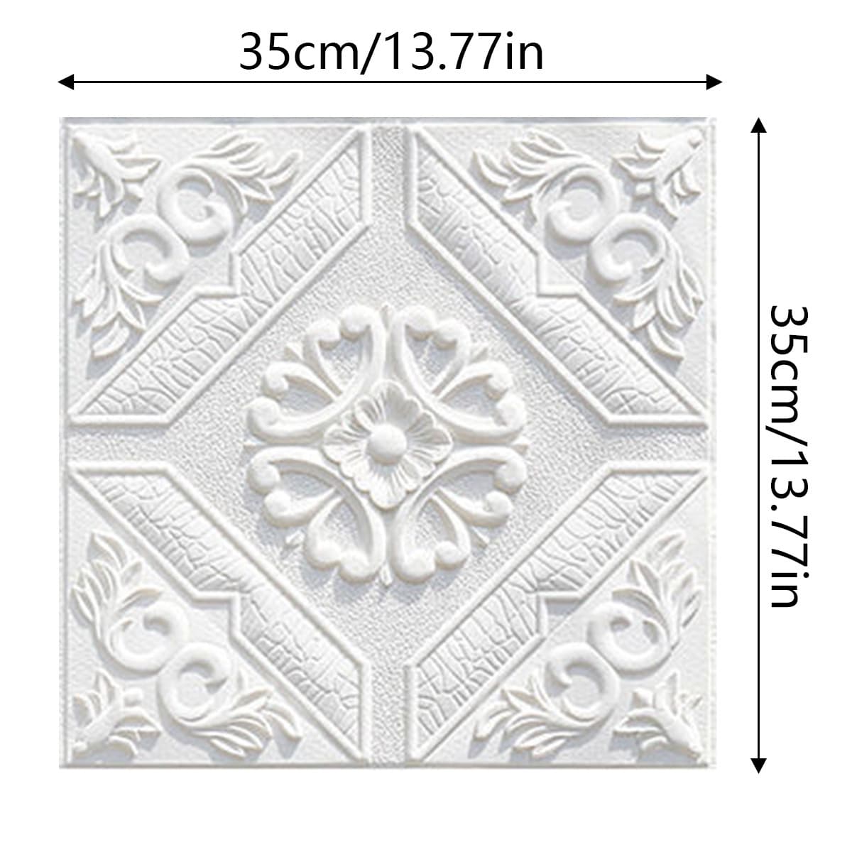 Palace white [35cm*35cm] 3.0 thick