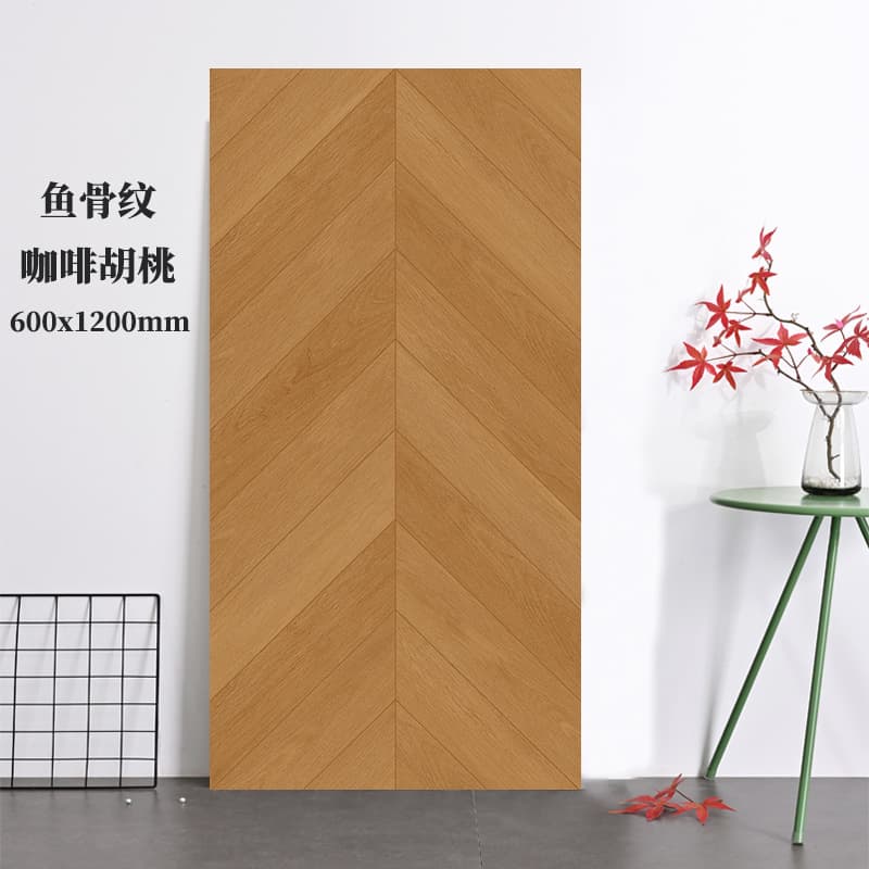 Herringbone coffee walnut 76