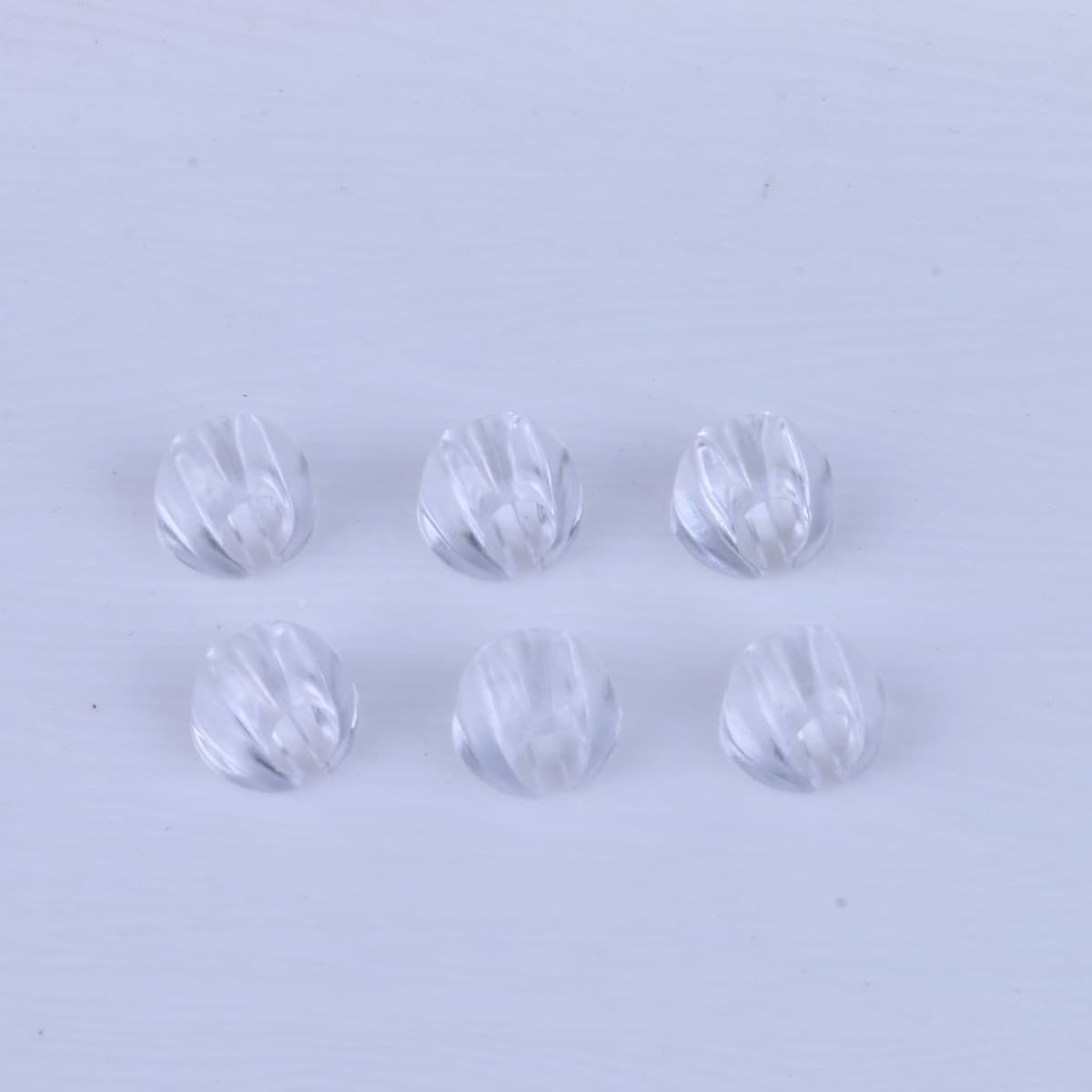 Straight hole closed transparent base 0.9*0.9cm